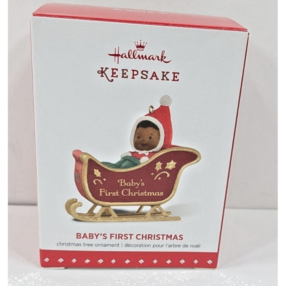 Hallmark Keepsake Ornament Baby's First Christmas 2015